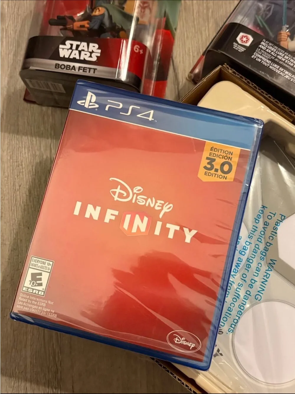 Disney Infinity Star Wars PS4 game Boba Fett Figure